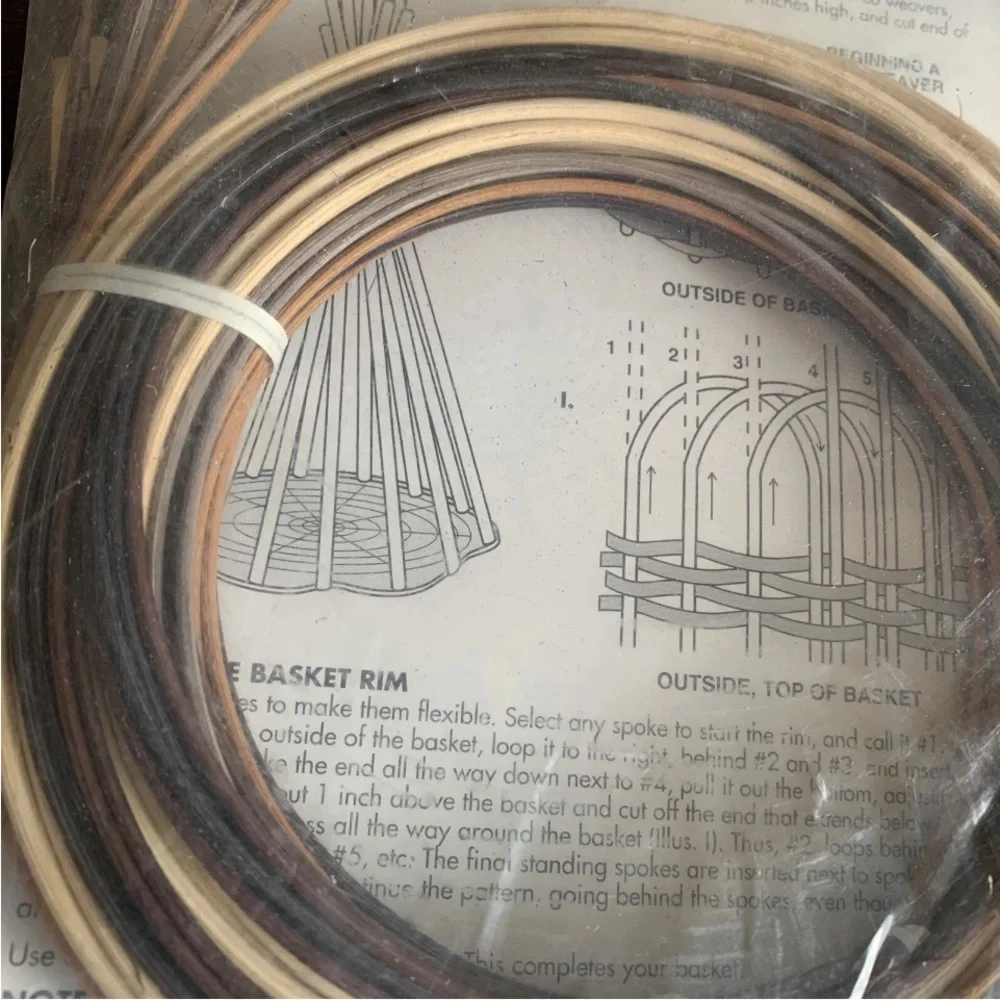 Natural and White Basket Kit